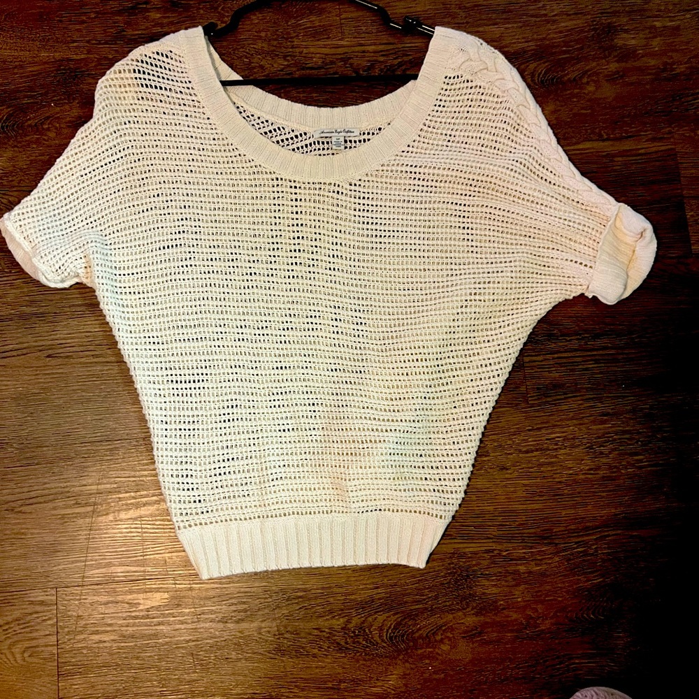 American Eagle Short-Sleeve Sweater